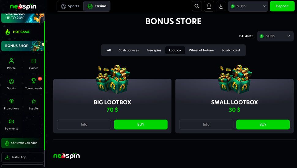 Lotteri neospin