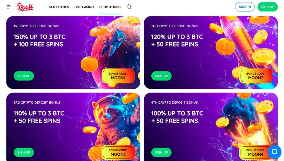 Crypto indbetalingsbonus rooli