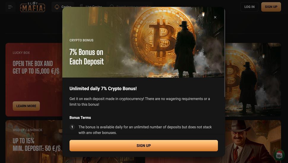 Krypto bonus slotmafia