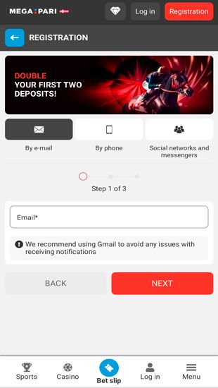 megapari velkomstbonus