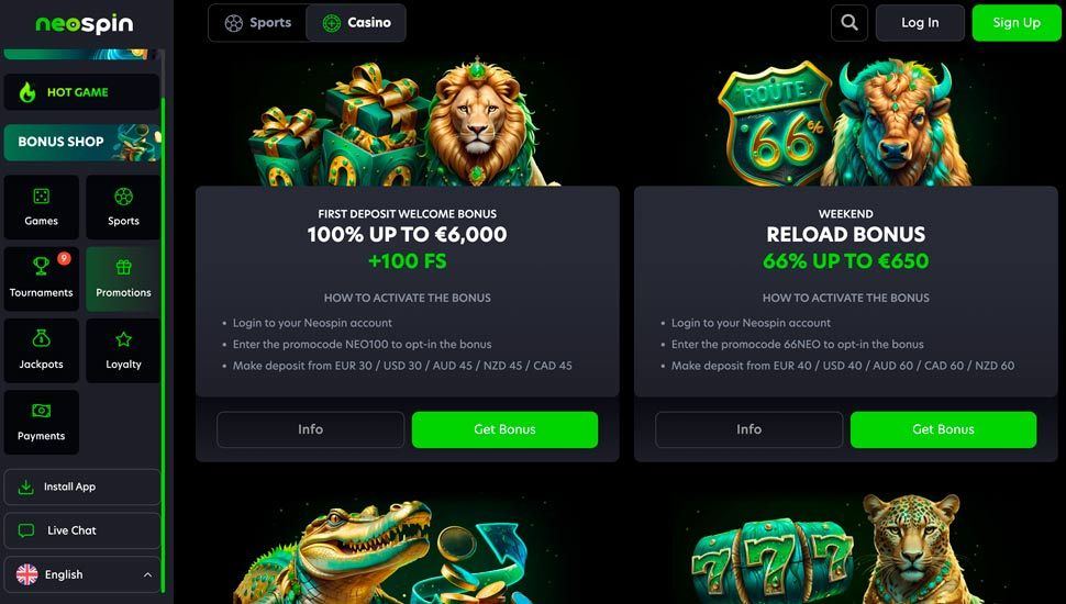 Neospin casino