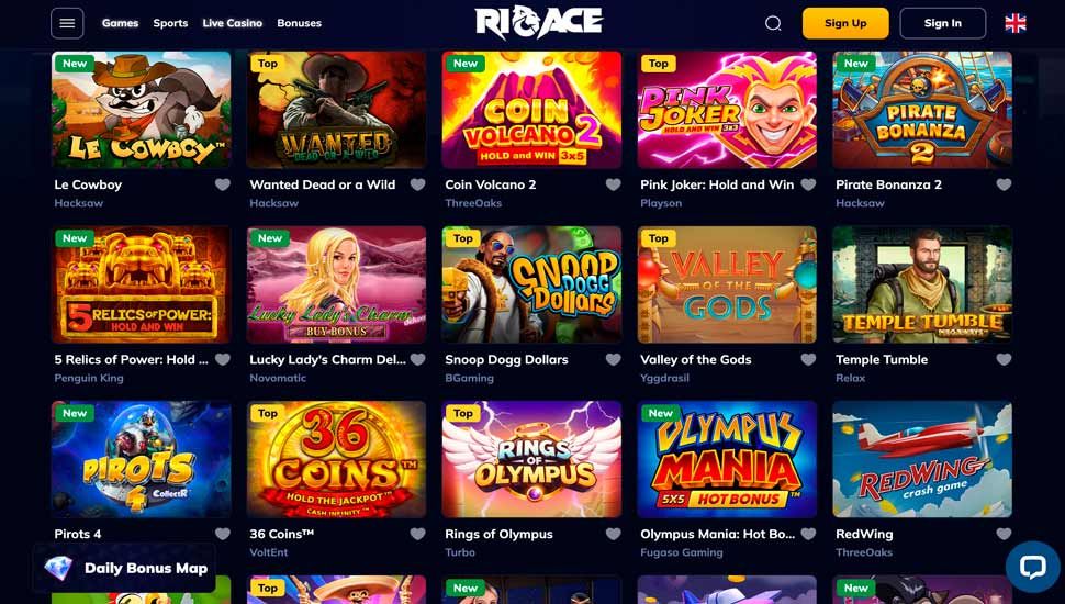 Slots rioace