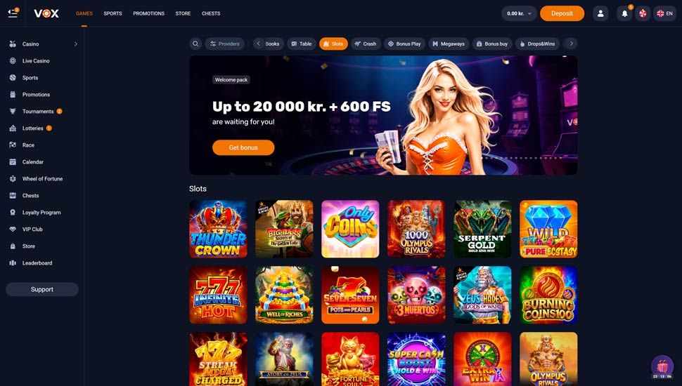 Vox slots