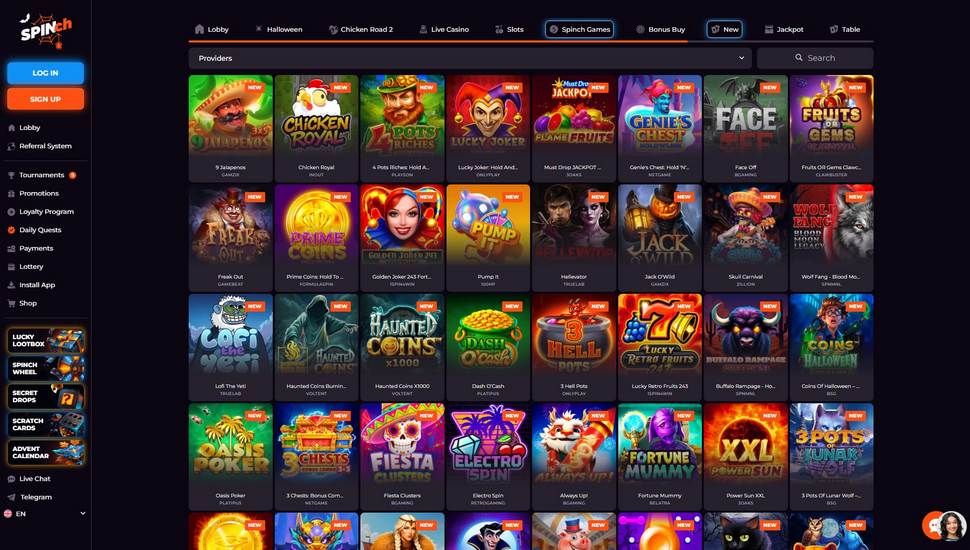 Spinch casino
