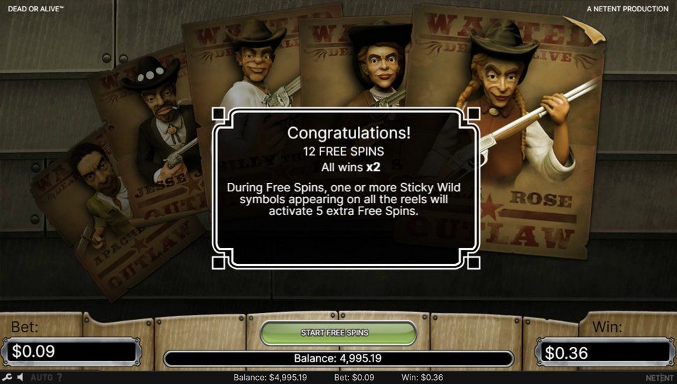 dead or alive bonus