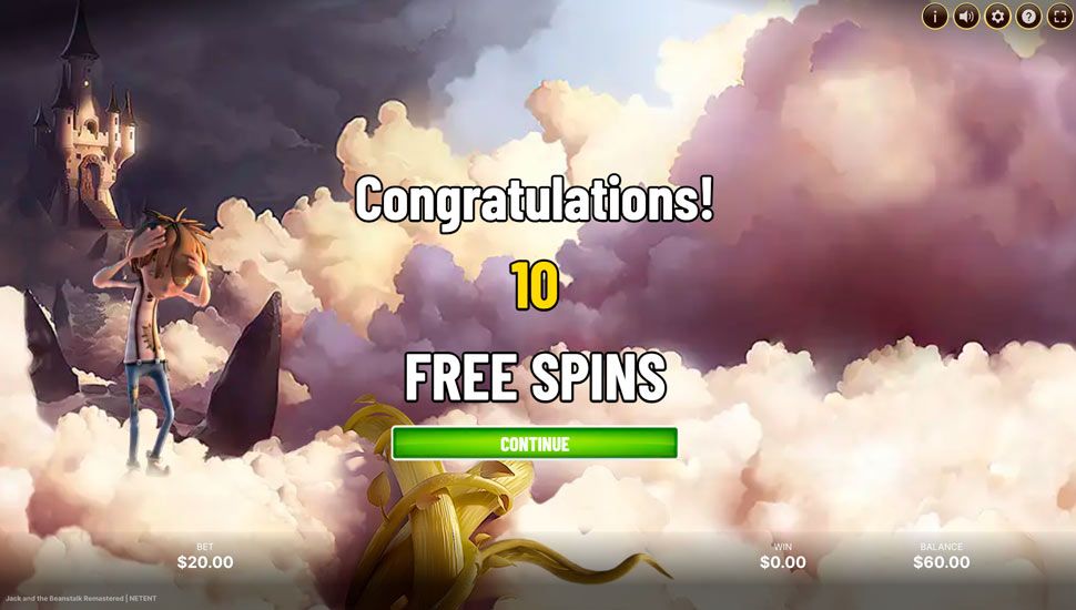jack and the beanstalk bonus