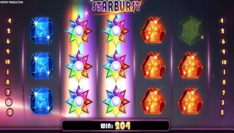 Starburst slot bonus