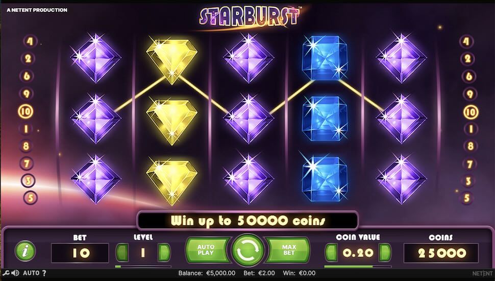 Starburst Gameplay