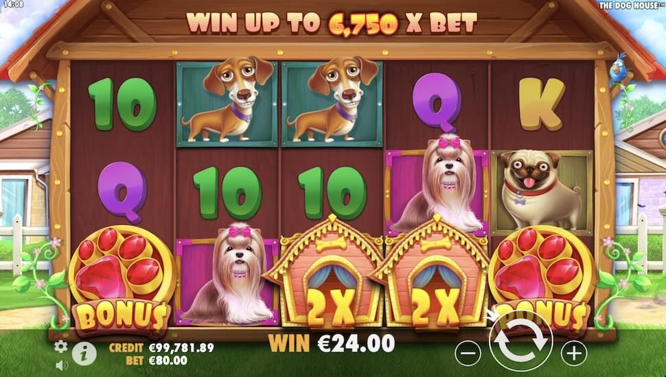 The Dog House slot Bonus