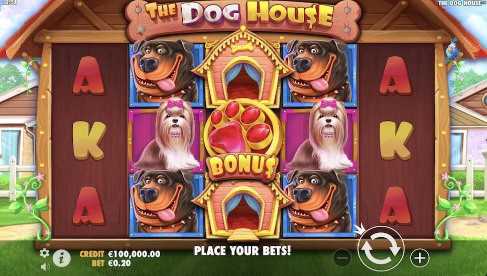 The Dog House slot Gameplay